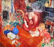 Rik Wouters Education oil on canvas